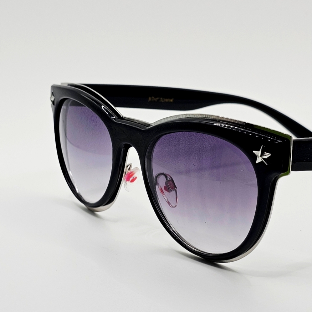 Black Star-Embellished Sunglasses